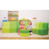 Green Sunny Sofas & Table by NOVUM