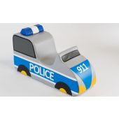 Police Car Sit-Upon by NOVUM