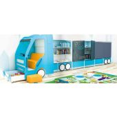 Bookcase & Accessories for Truck Cabinet by NOVUM, 6512611*