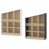 FLO Right Facing High Cabinet by NOVUM, 6513111 or 6513112