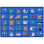 Friendly Phonics Animals Carpet by Playscapes, 30CRFPA*