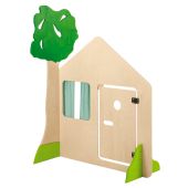 HABA Pro Playhouse Wall Element with Door and Tree, 1128325.