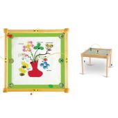 Bees & Flowers Activity Table by Playscapes, Y145
