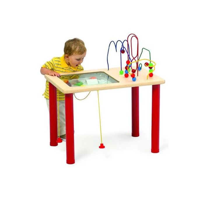 Bead Blast & Vehicle Venture Sand and Activity Table by Playscapes